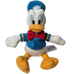 Disney Store Donald Duck Plush 9" Classic Sailor Outfit Mickey Cartoon Movies